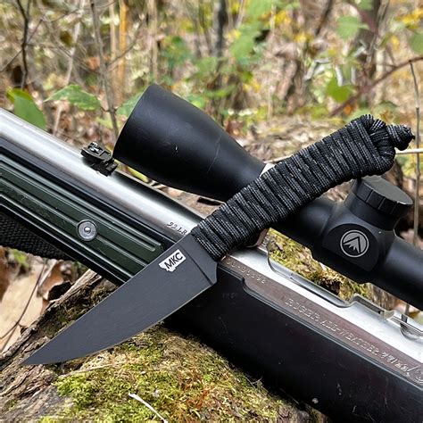 Mkc knife - Survival Bushcraft Knife with Fire Starter and Kydex Sheath, 8.26'' Full Tang Horizontal & Vertical, Fixed Blade Knife with G10 Handle for Camping, Hunting, Fishing, TAC (Hyenas) 470. 100+ bought in past month. $3699 ($176.14/100 cm) List: $39.99. FREE delivery Mon, Mar 11. 